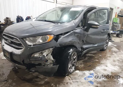 2019 Ford Ecosport Titanium z USA, uszkodzony, nr VIN MAJ6S3KL1KC289698